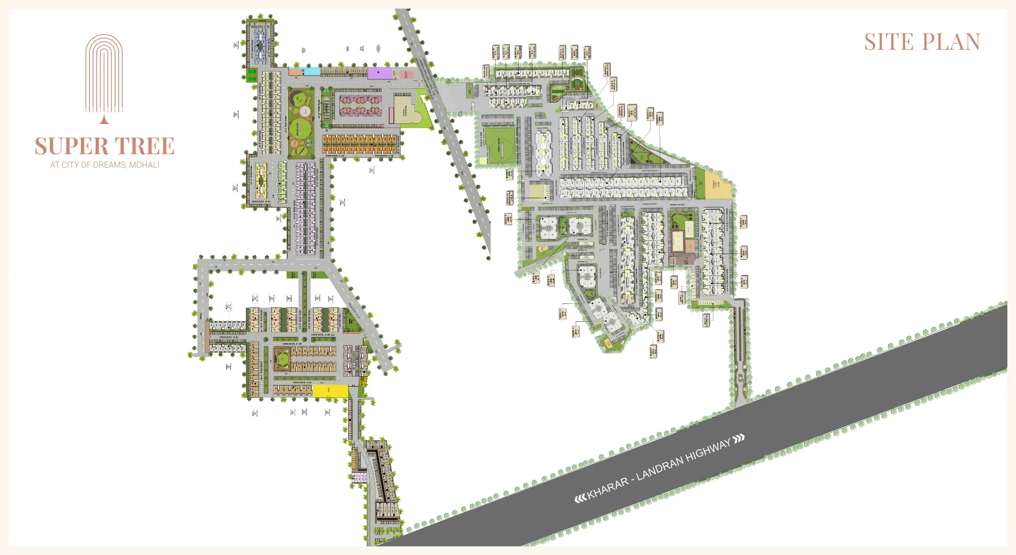 super tree flats - site plan